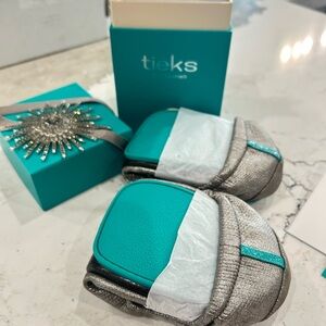 Tieks Stardust Ballet Flats size 9, New